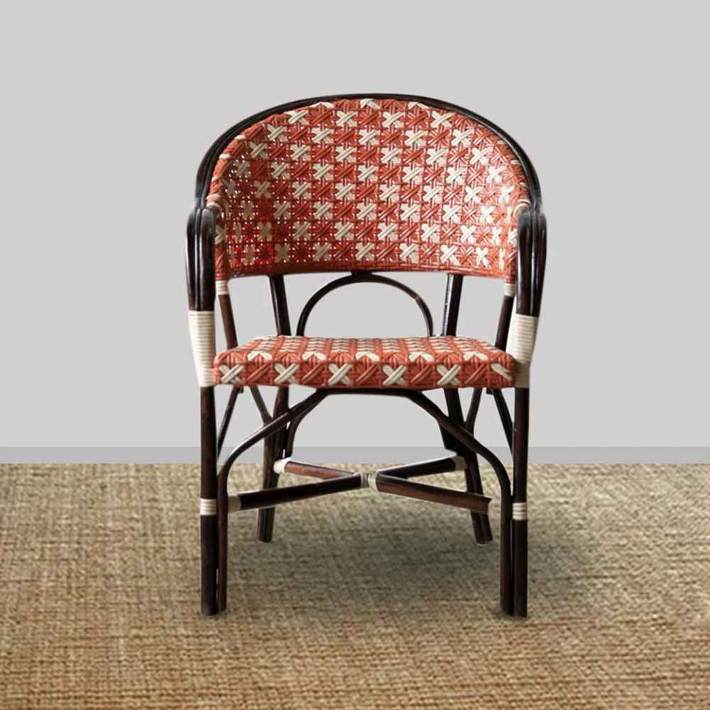 Serenity Woven Barstool - Brown Wash