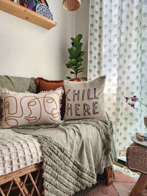 Chill Here pillow