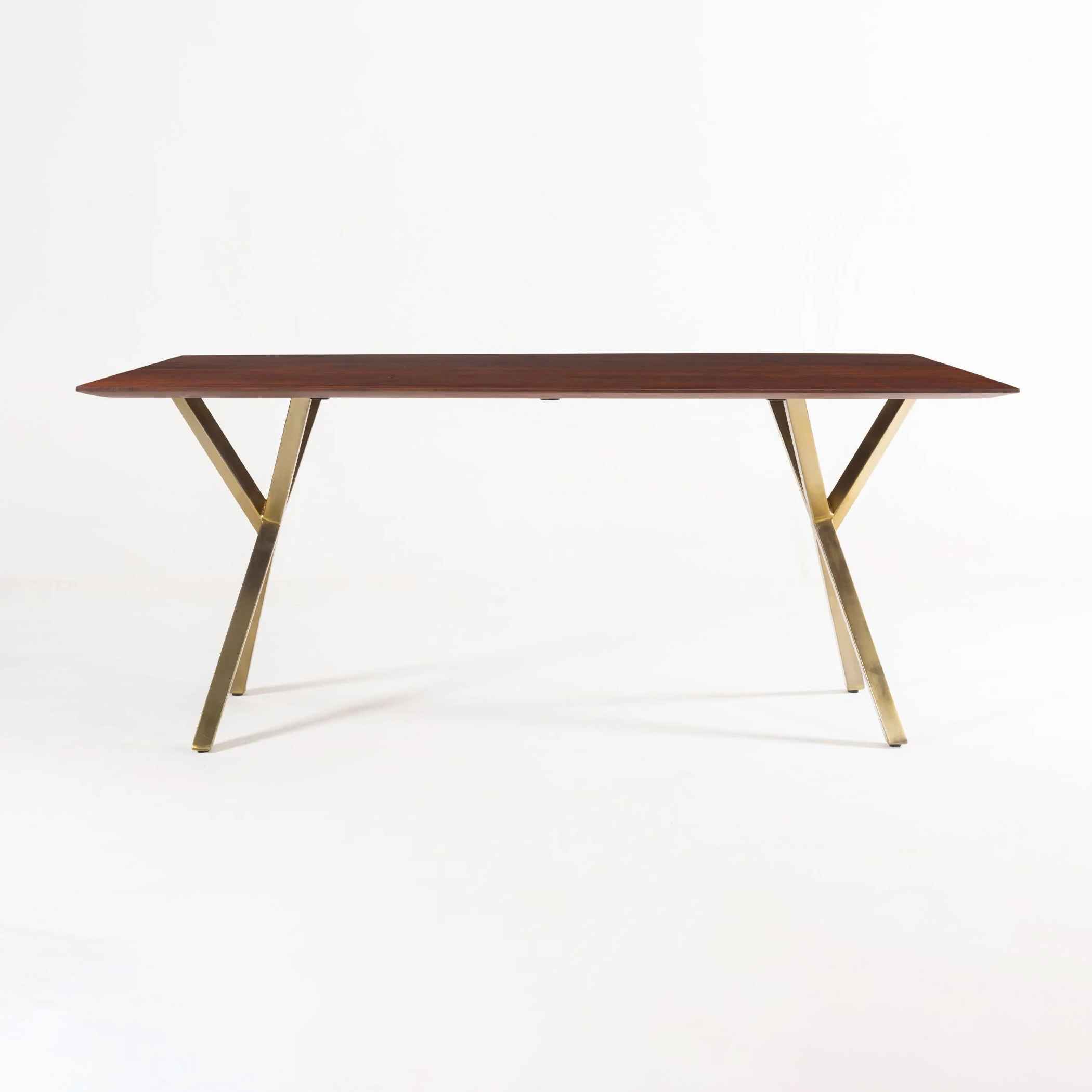 Yoho Dining Table 6 Seater American Walnut