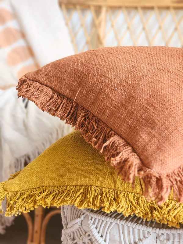 Raha Fringe pillow