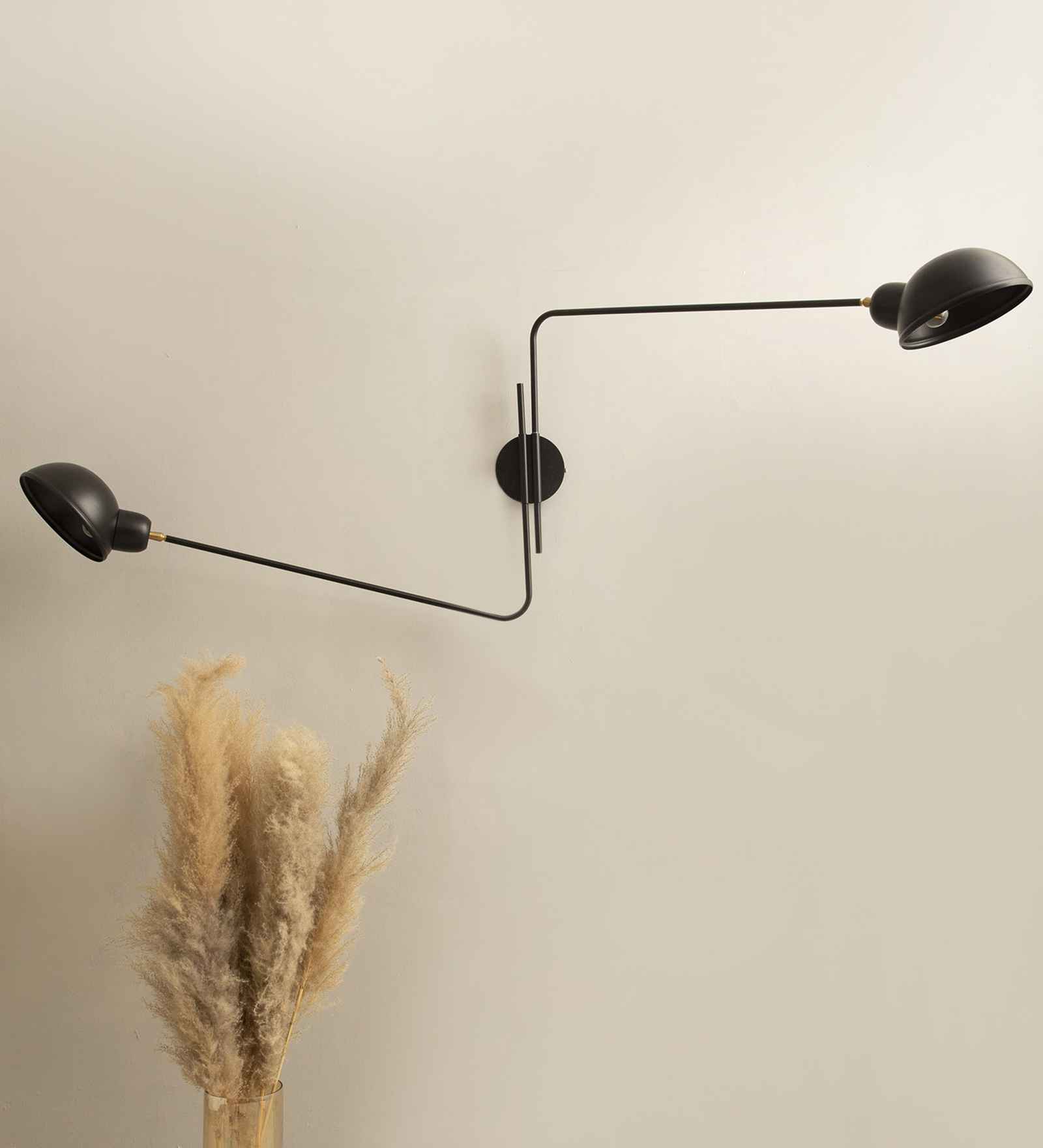 Mimmic Black Wall Sconce