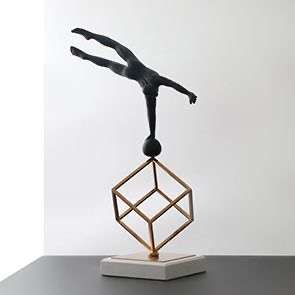Modern Gymnast Sculpture 2