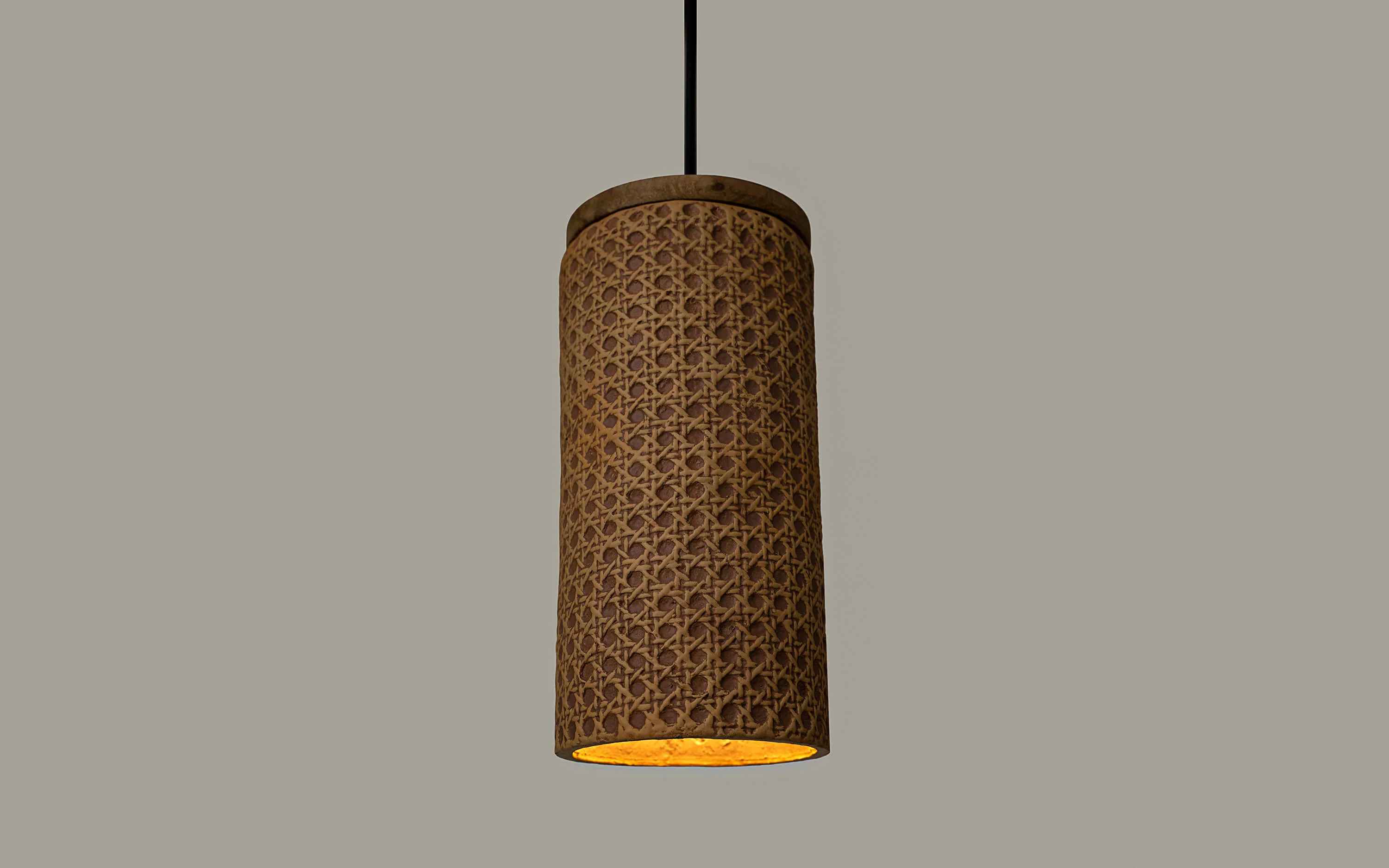 Emporia Hanging Lamp Cylindrical Tall