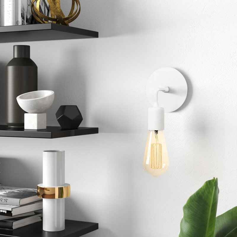 Top Solid Wall Mount Lamp (Recycled Bottle)