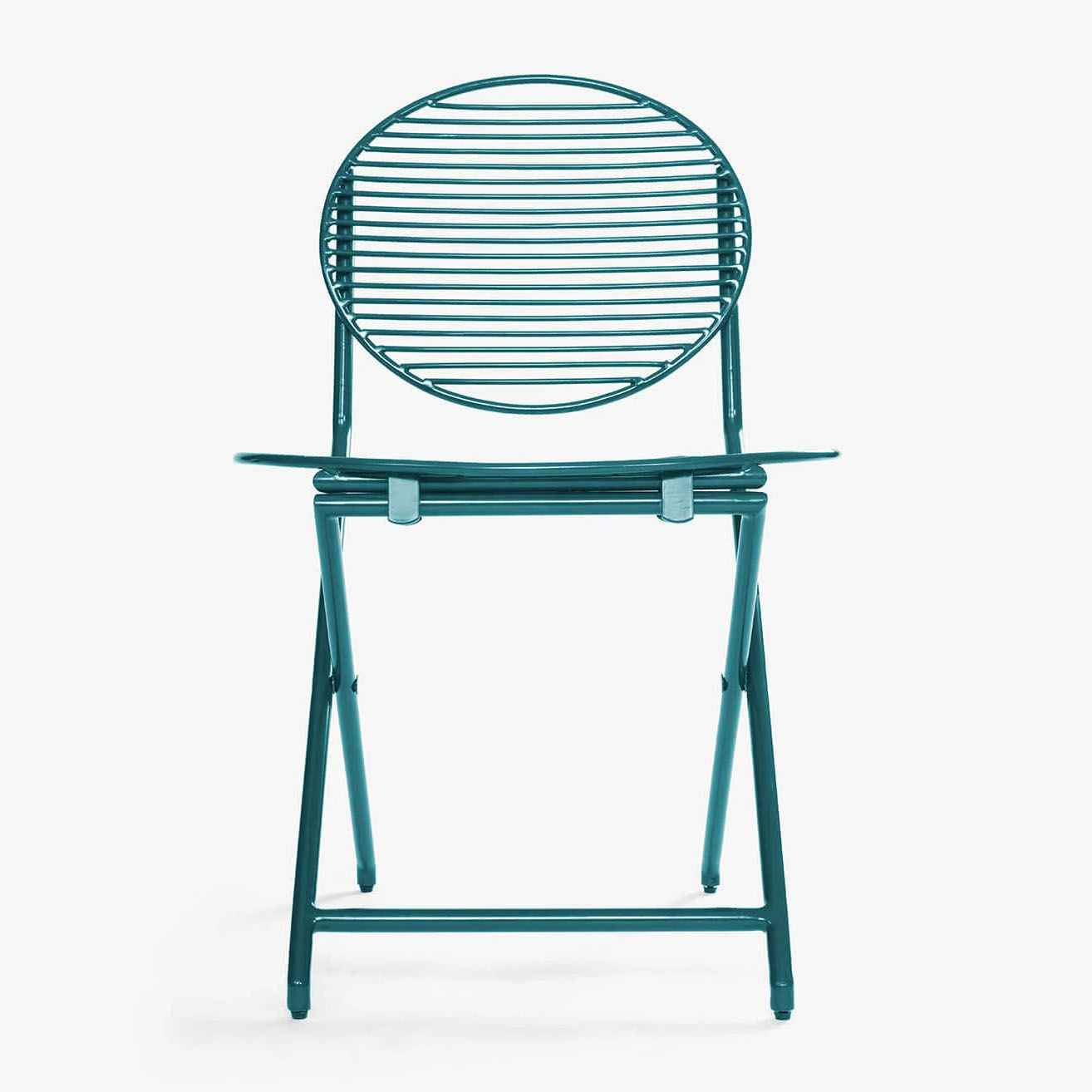 Patio Blue Folding Chair