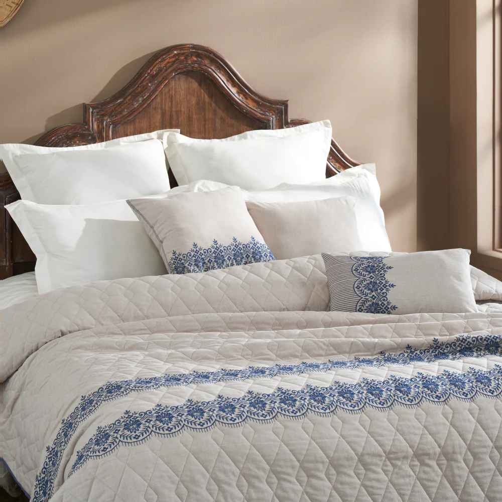 Butterfly Embroidered Bedding Set