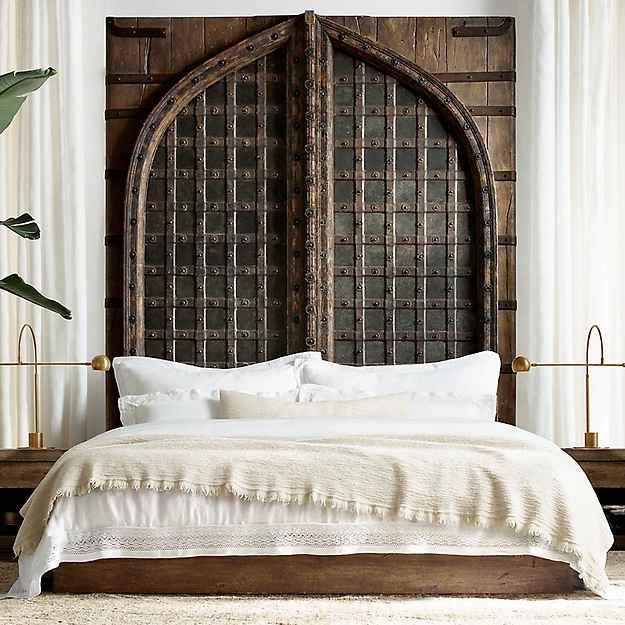 The Mehrab White Jaali Mirror