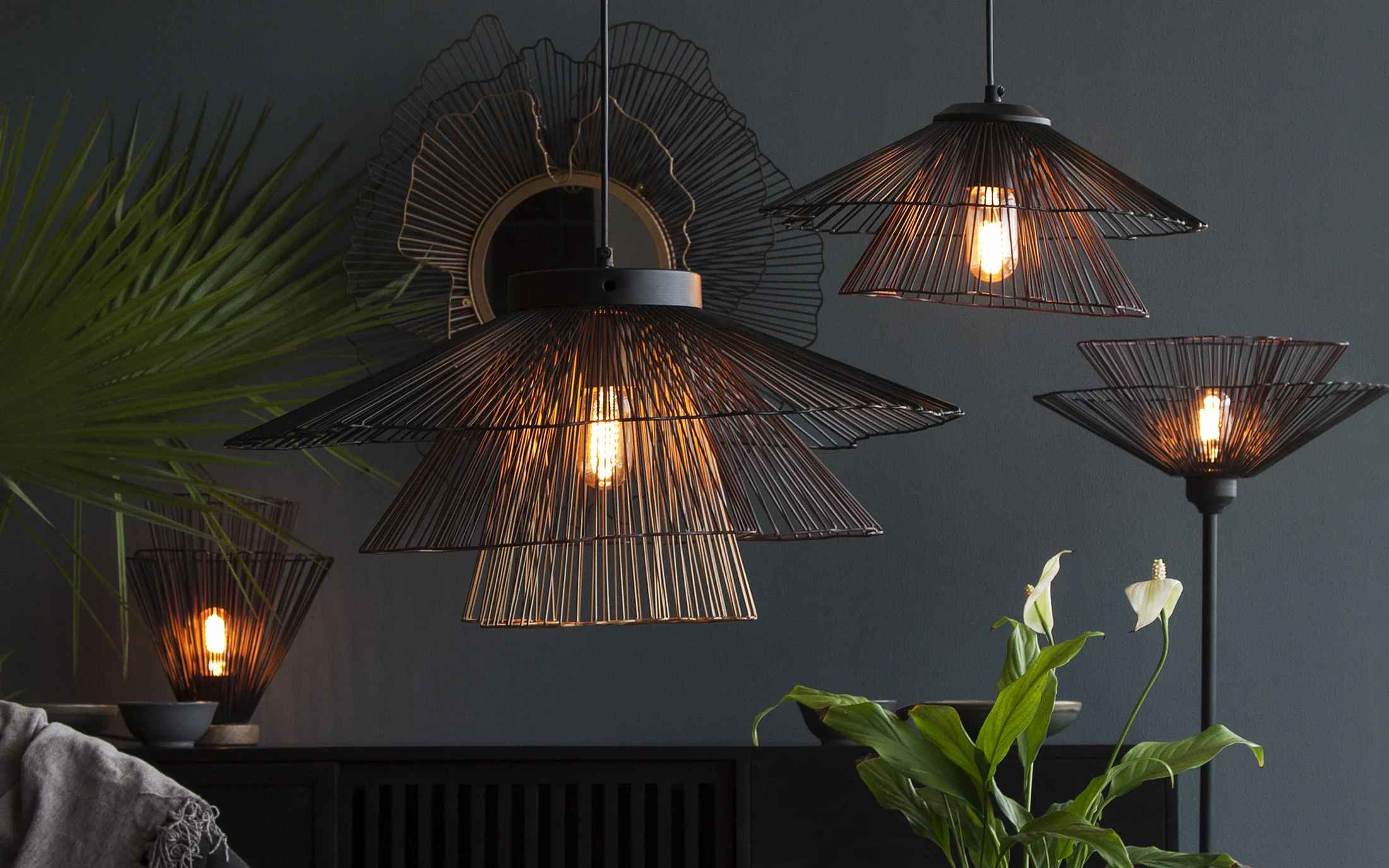 Kurashi Drop Hanging Lamp