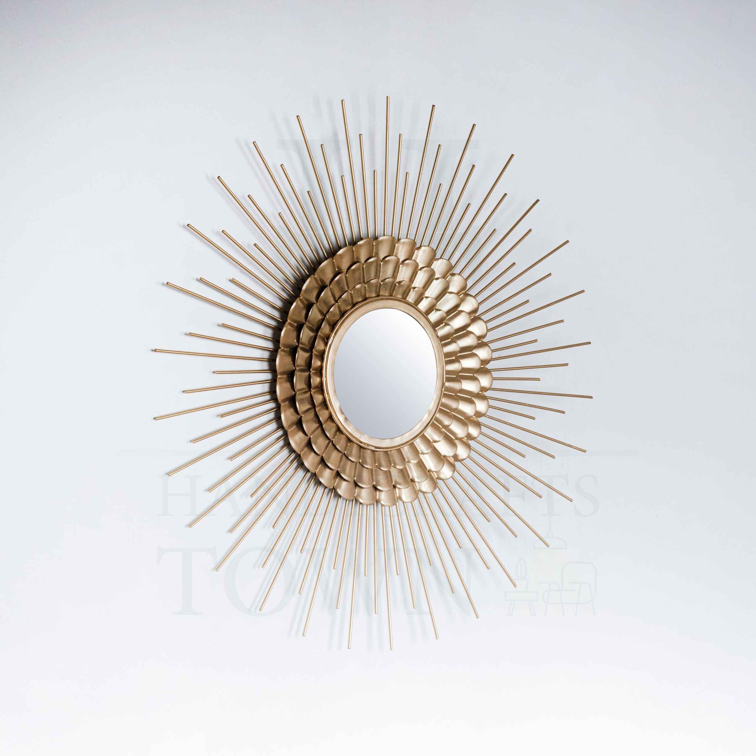 Dual Circle Metal Wall Sculpture