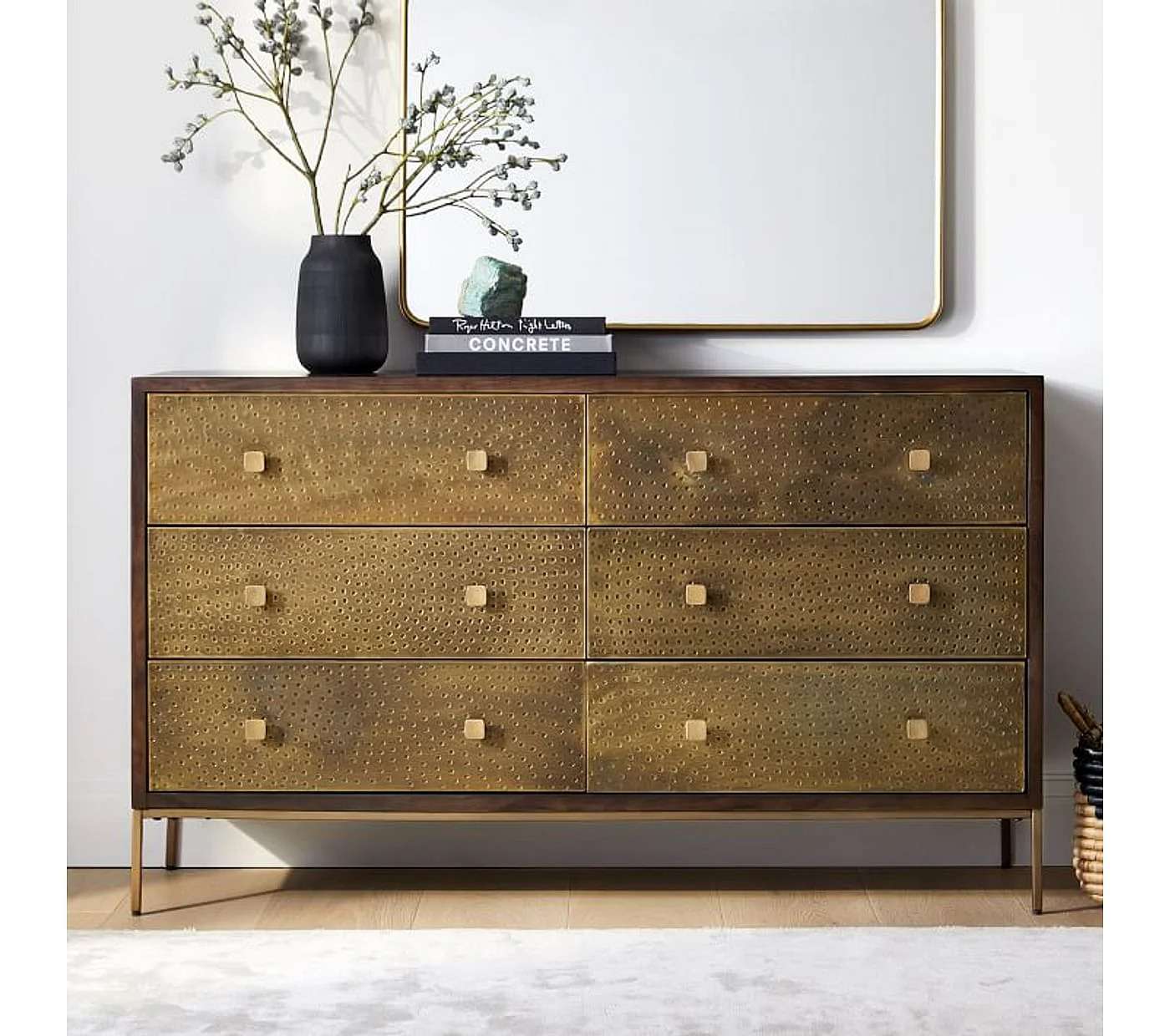 Mid-Century 5-Drawer Dresser