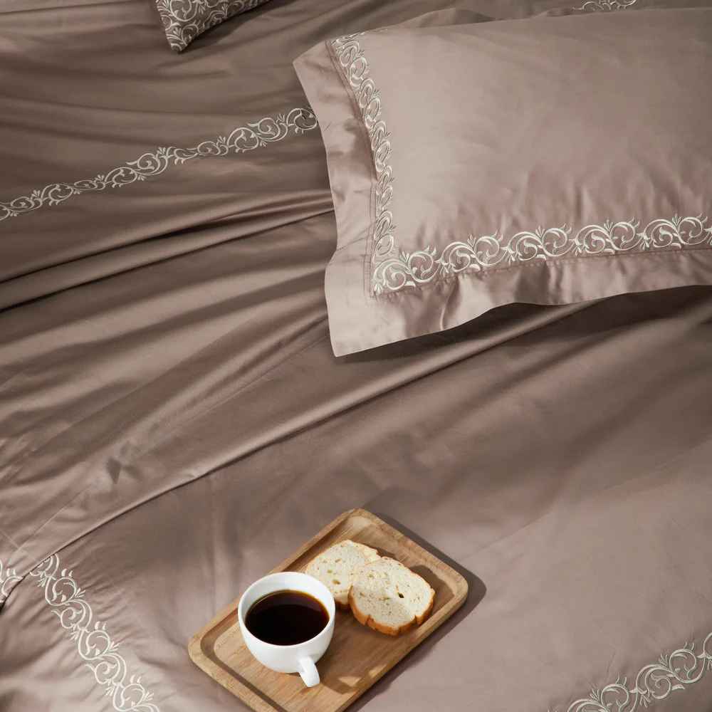 Barrow Embroidered Bedsheet Set