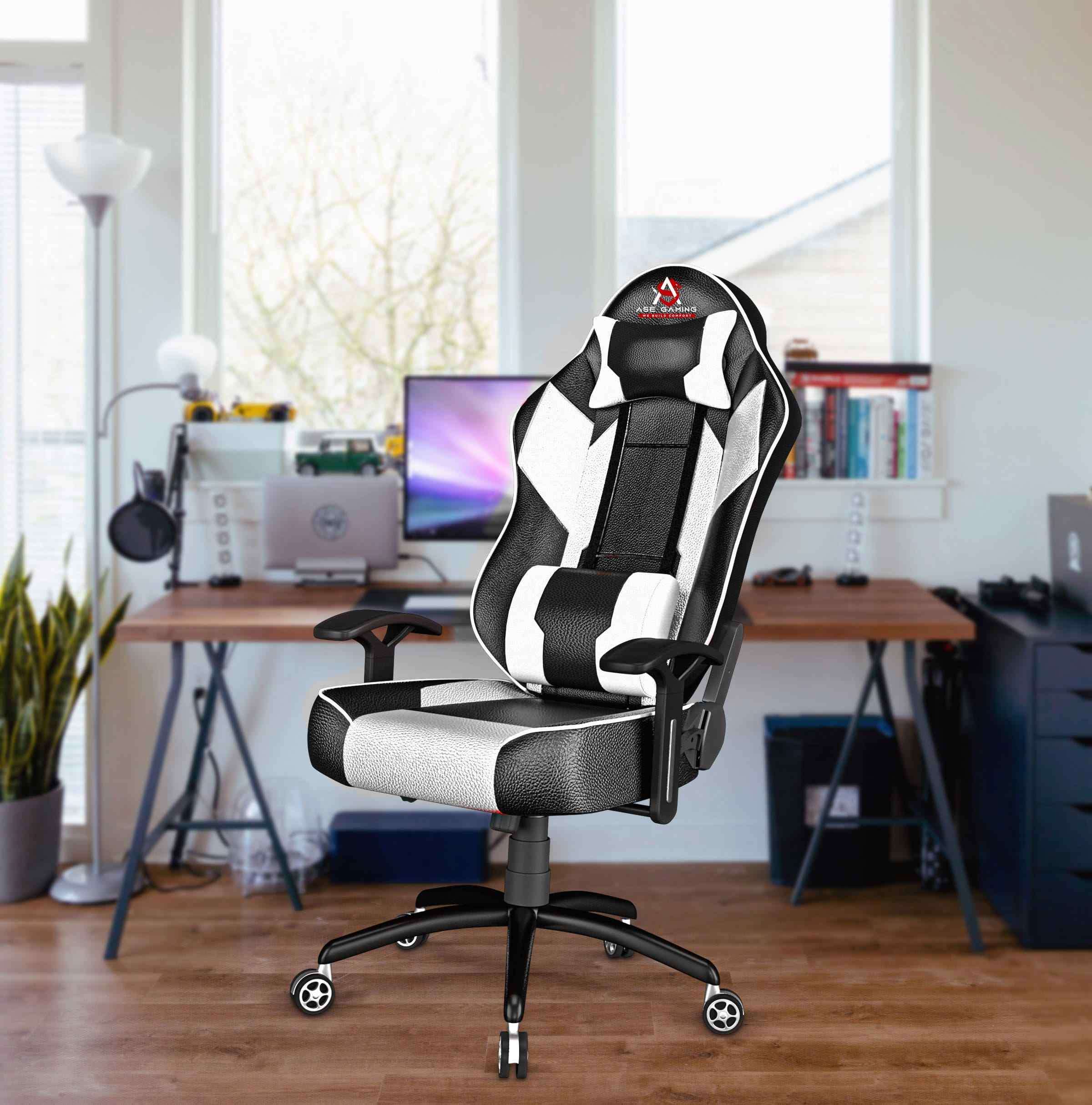 ASE Gaming Modern Series Gaming Chair (Red & Black)