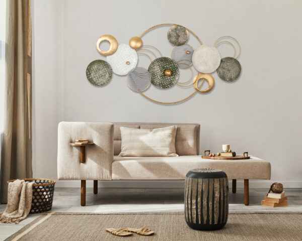 Modern Flower Wall Mirror
