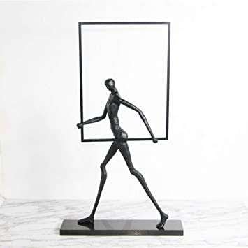 Square Man Sculpture