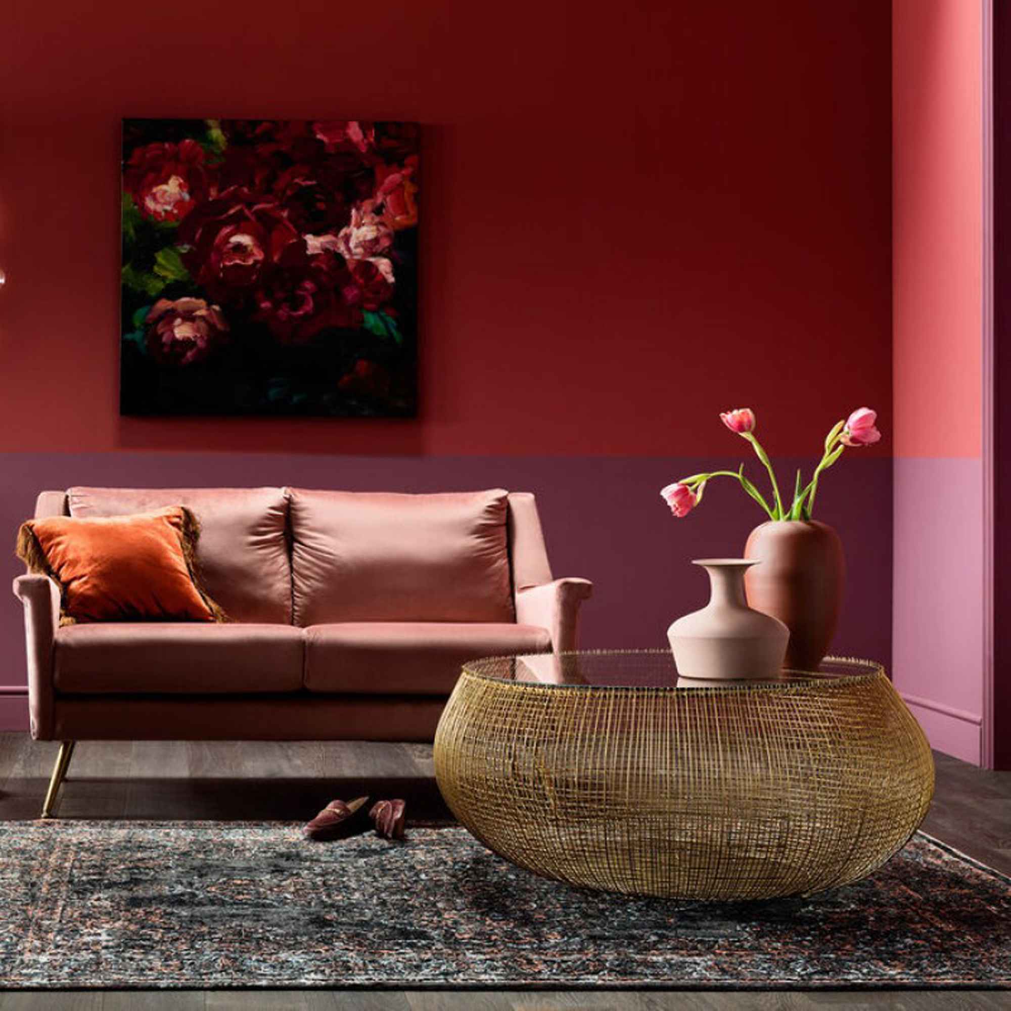 Lf Home Tree Double Side Table