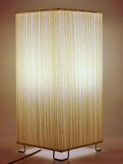 Diamond Cane Table Lamp