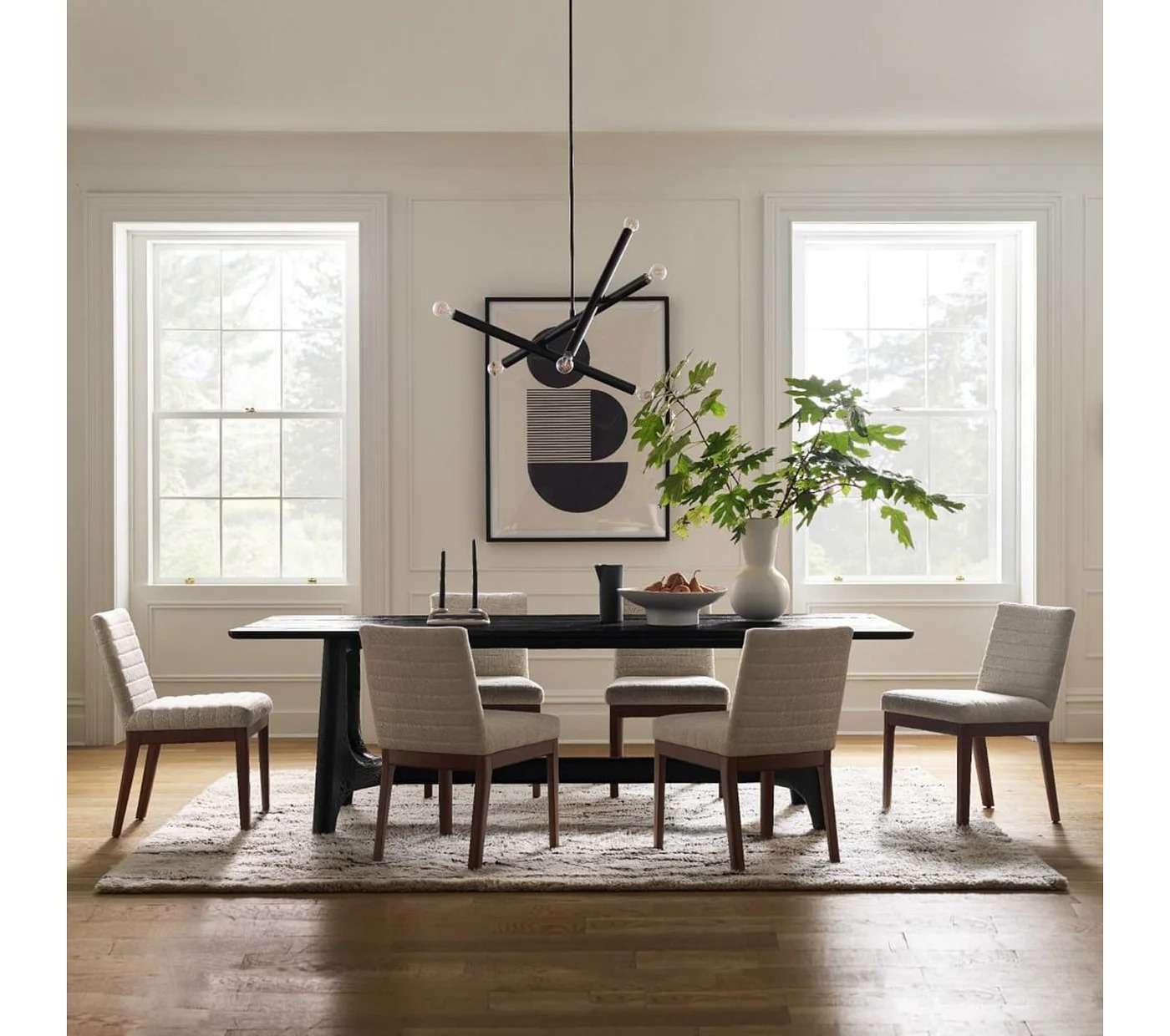 Id-Century Expandable Dining Table