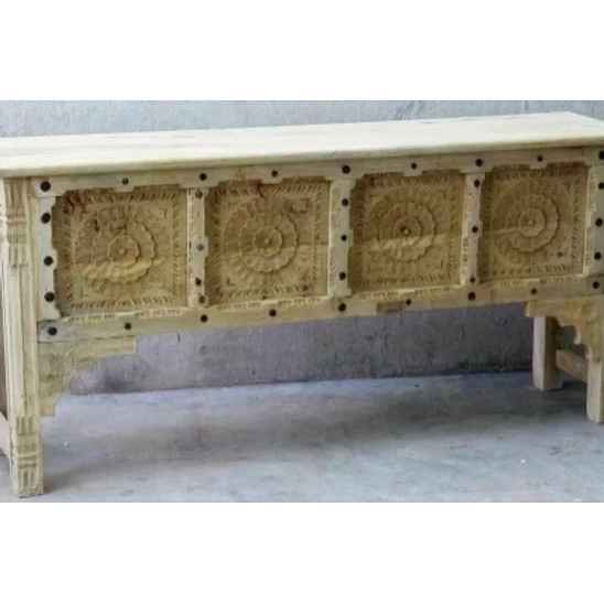 The Ayudha Rustic Jaali Console