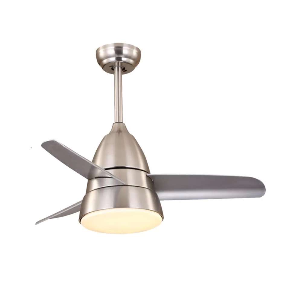 Picola Silver Chandelier Fan