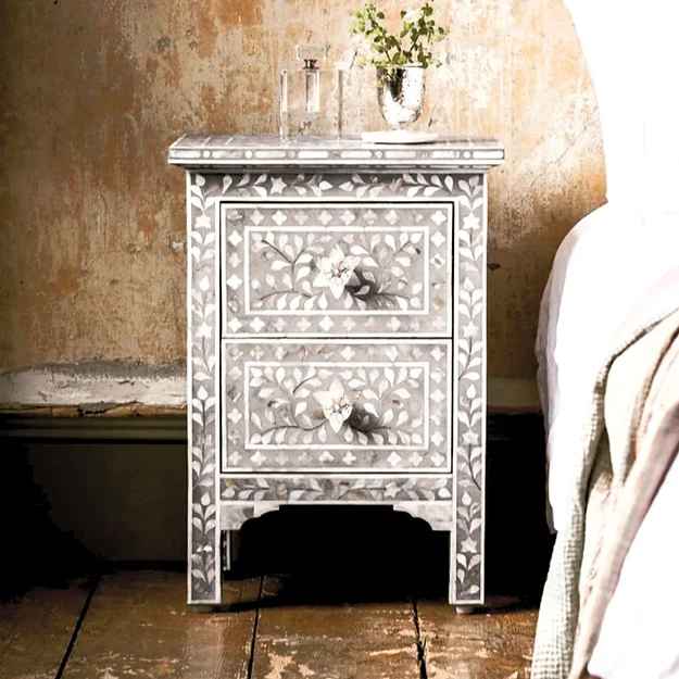 The Mehrab White Jaali Mirror