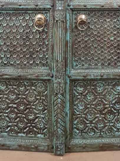 The Nartaka Peacock Carved Armoire