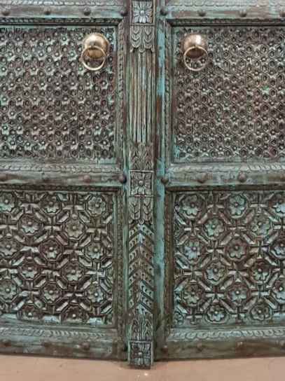 The Mehrab White Jaali Mirror