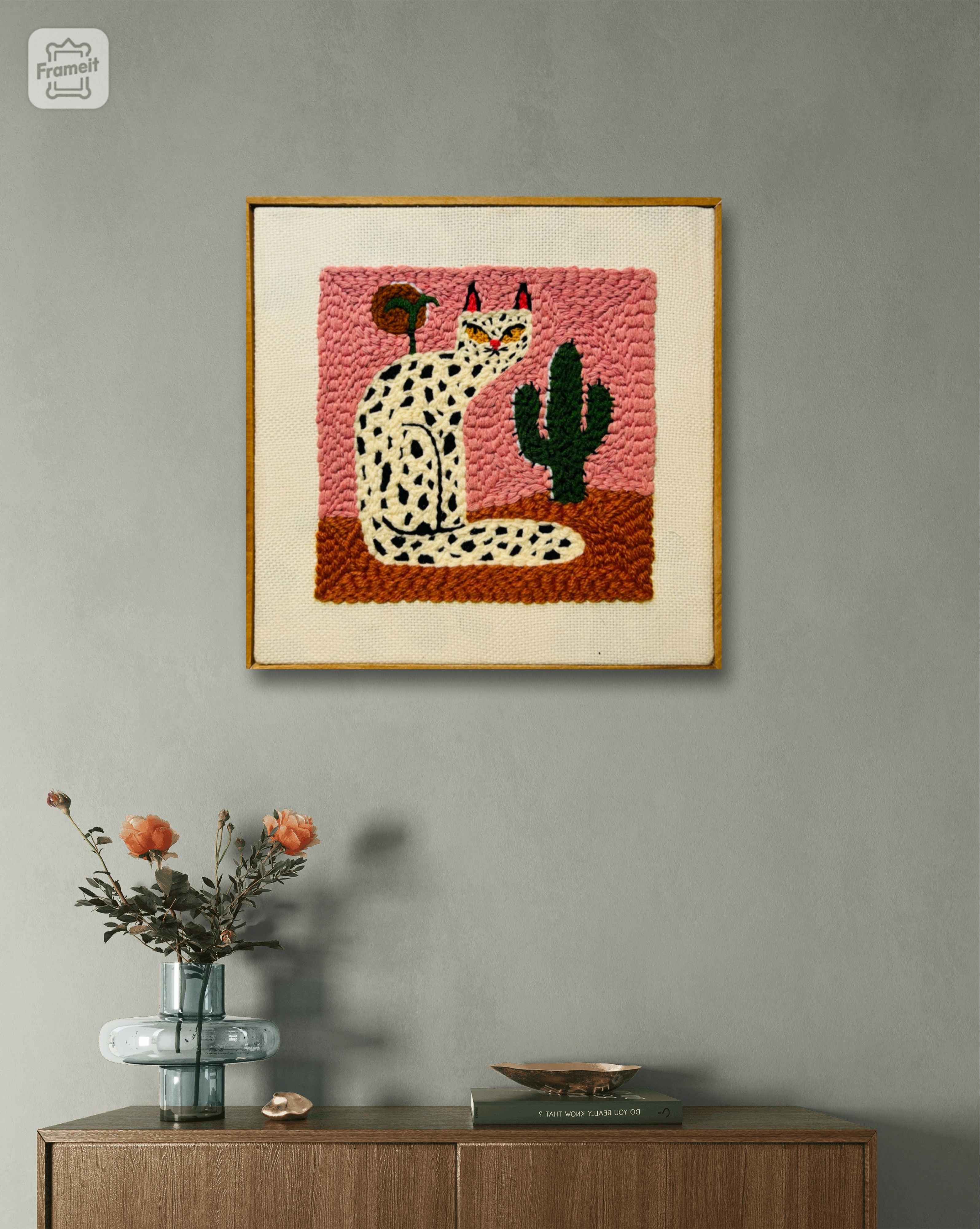 Punch Needle Wall Hanging