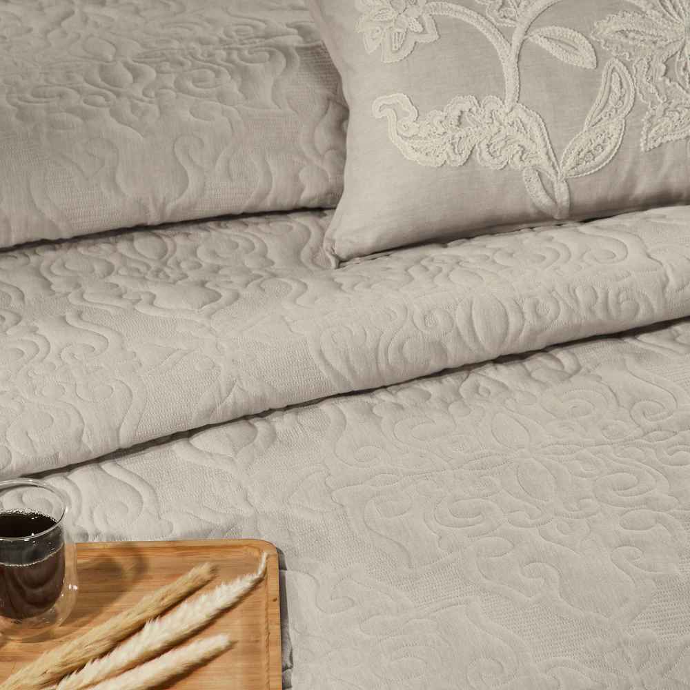 Grapevine Embroidered Bedding Set