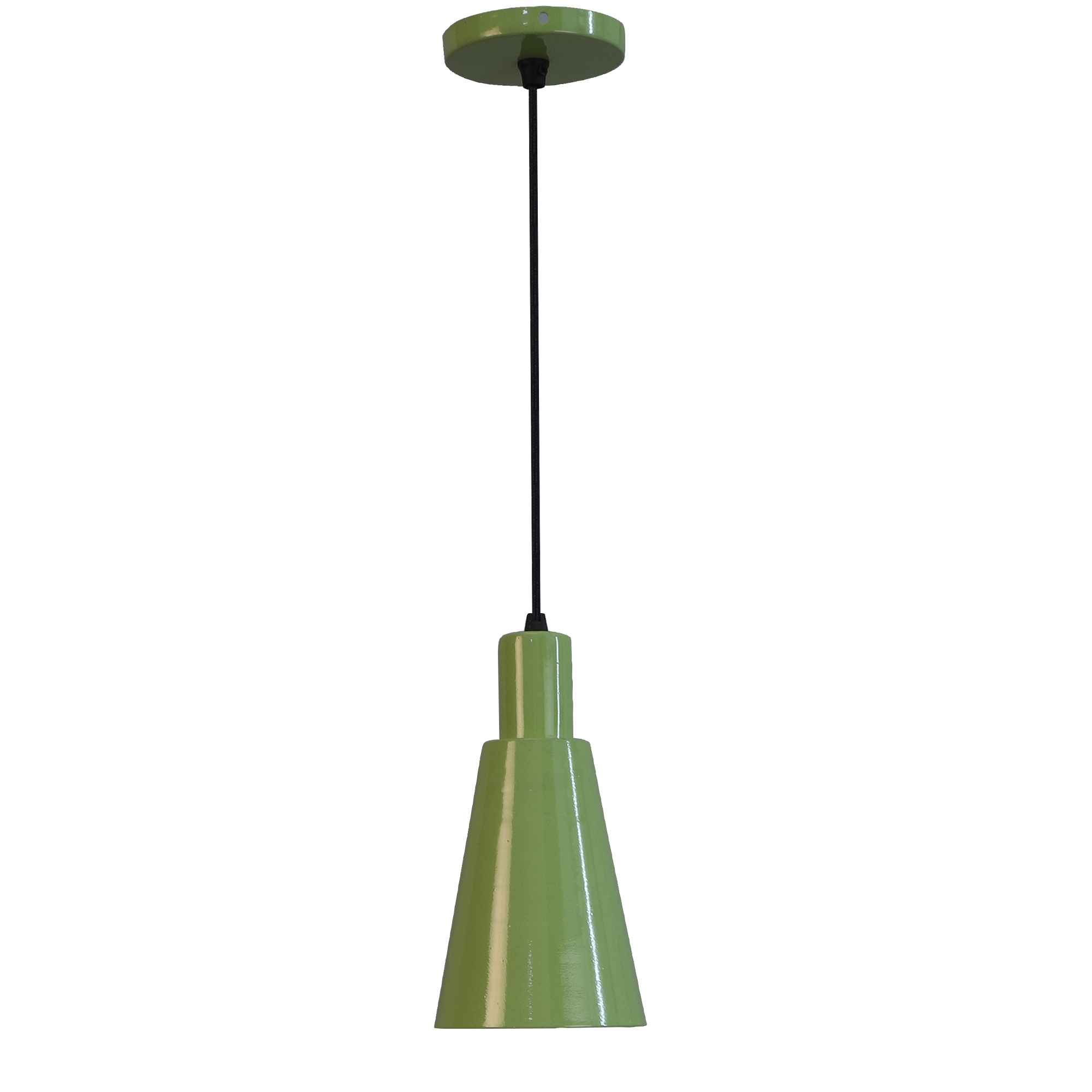 Bristol Green Metal Hanging Light