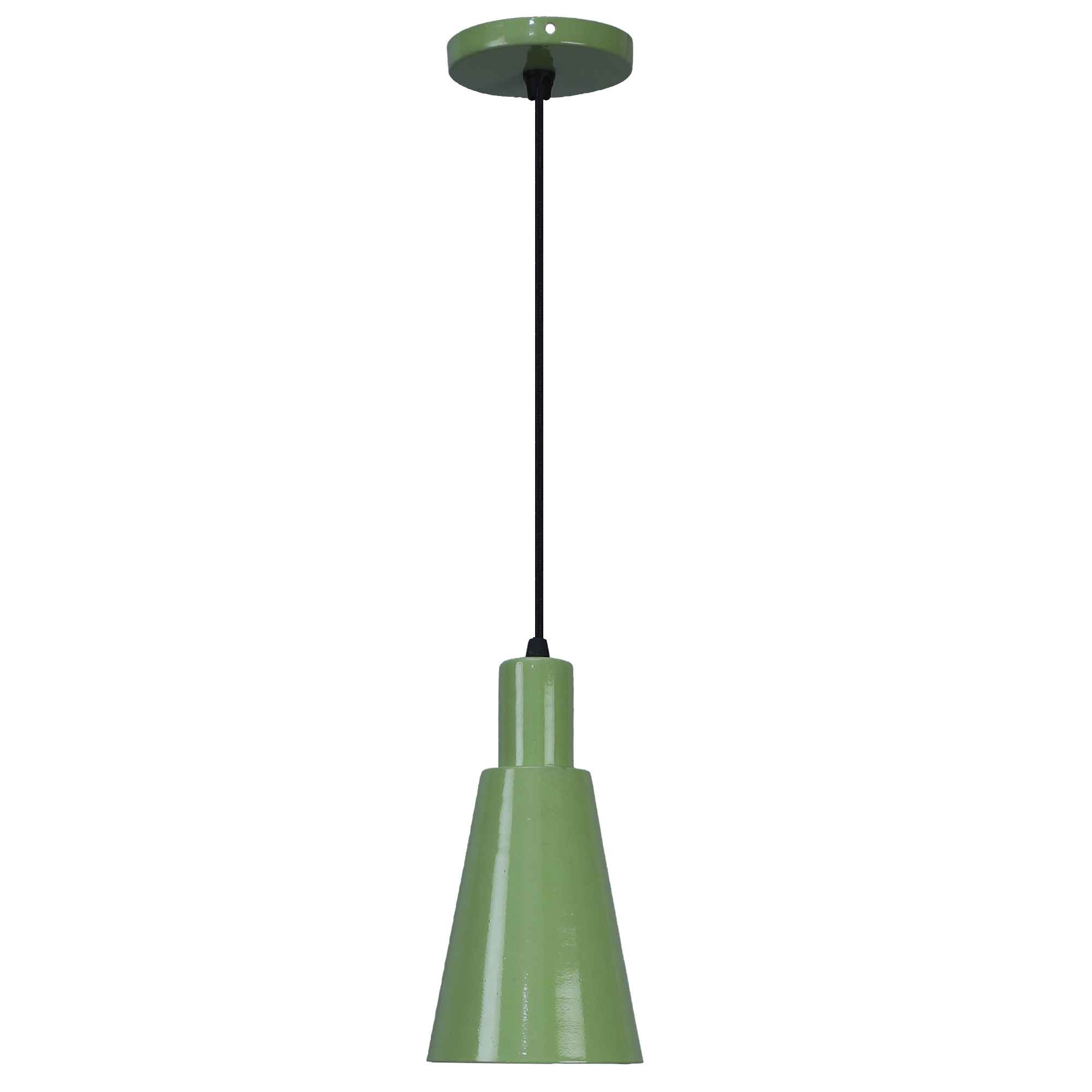 Bristol Green Metal Hanging Light