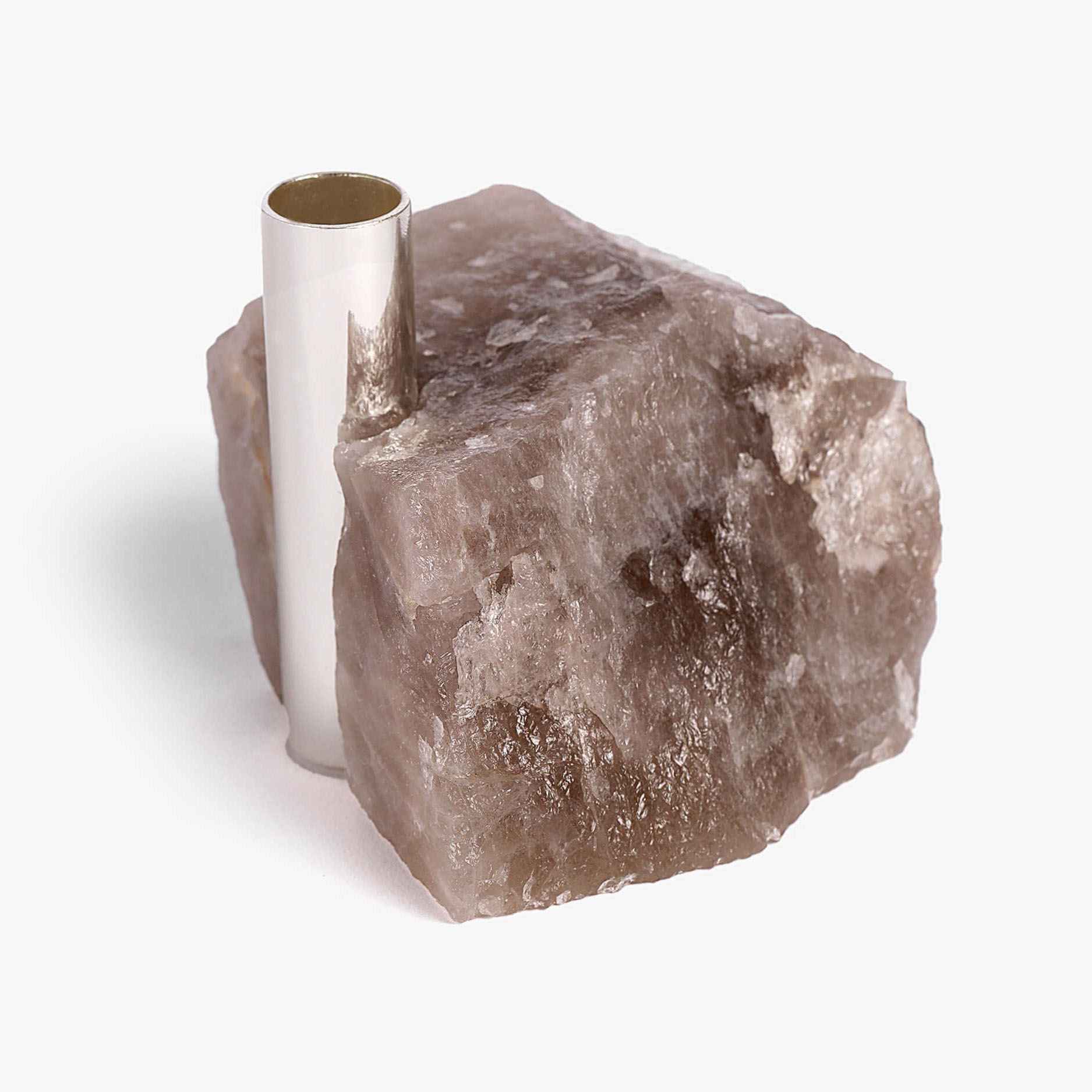 Raw Candle Stand Grey