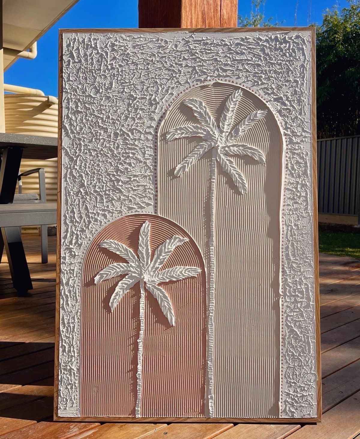 Palm Tree Texture Art