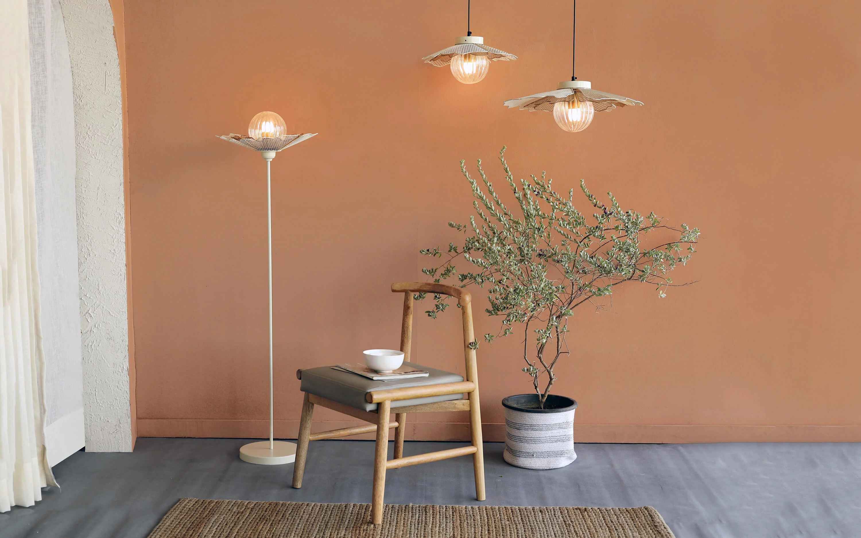 Kurashi Drop Hanging Lamp