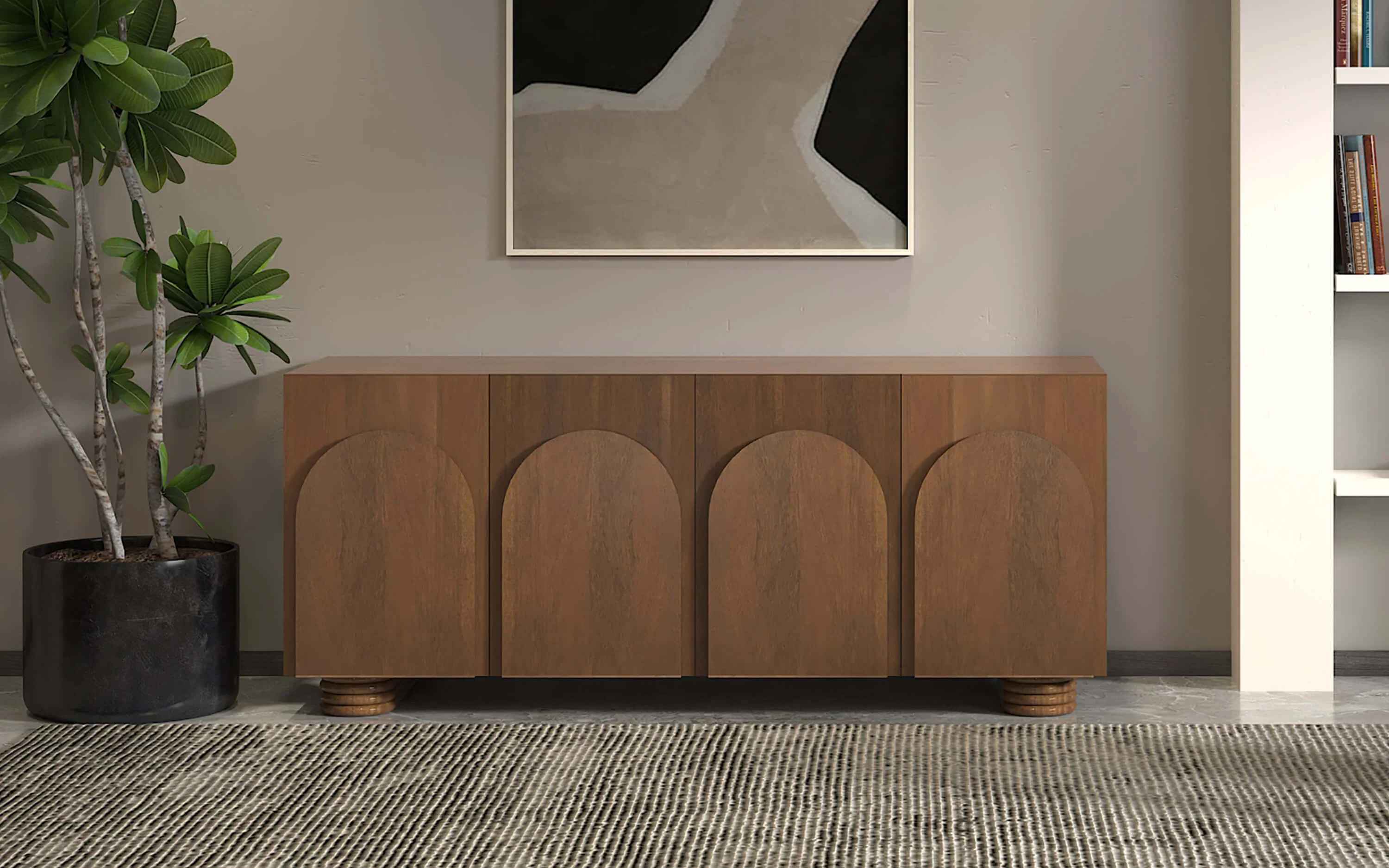 Ribbed Sideboard