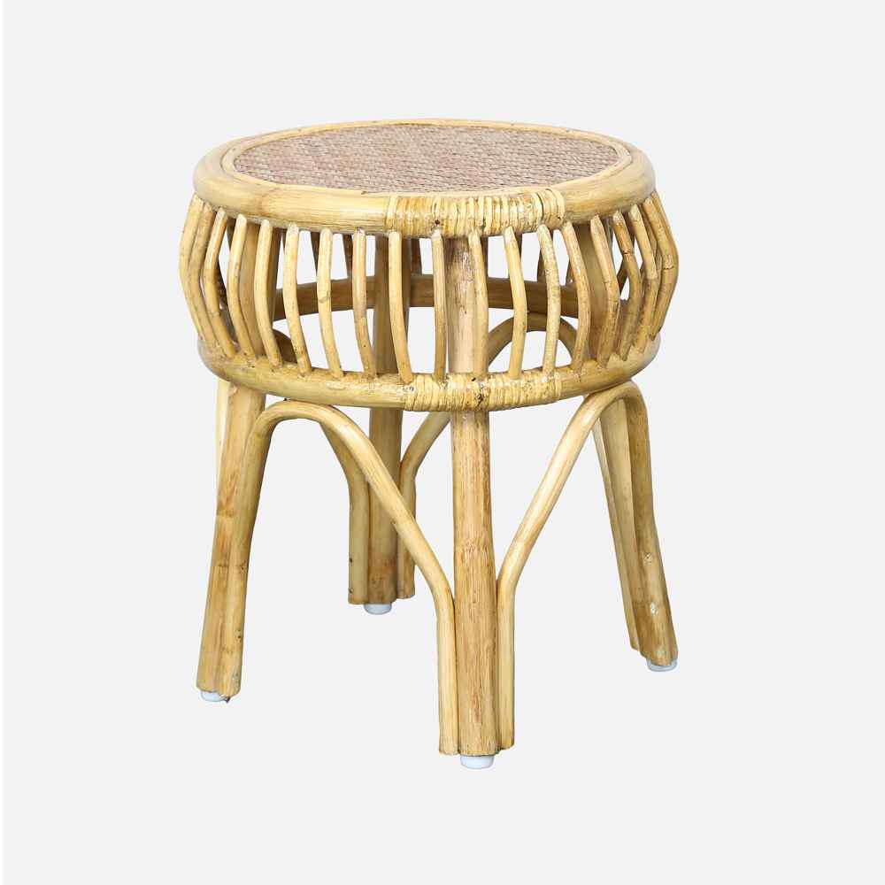 Ottomon rattan stool