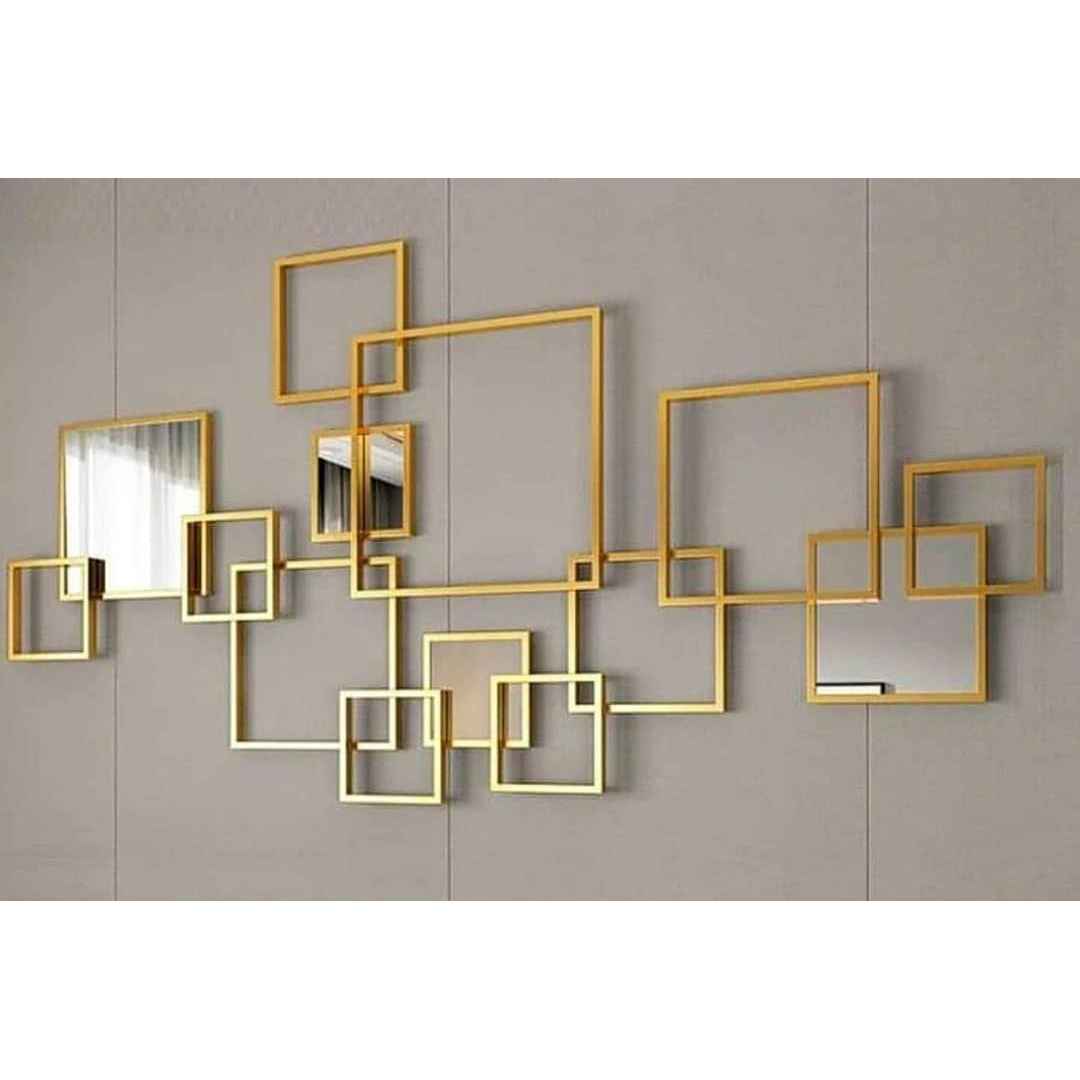 Modern Rectangular Metal Wall Décor