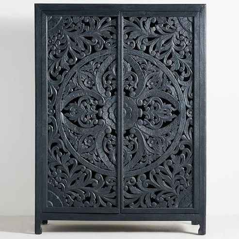 The Mehrab White Jaali Mirror