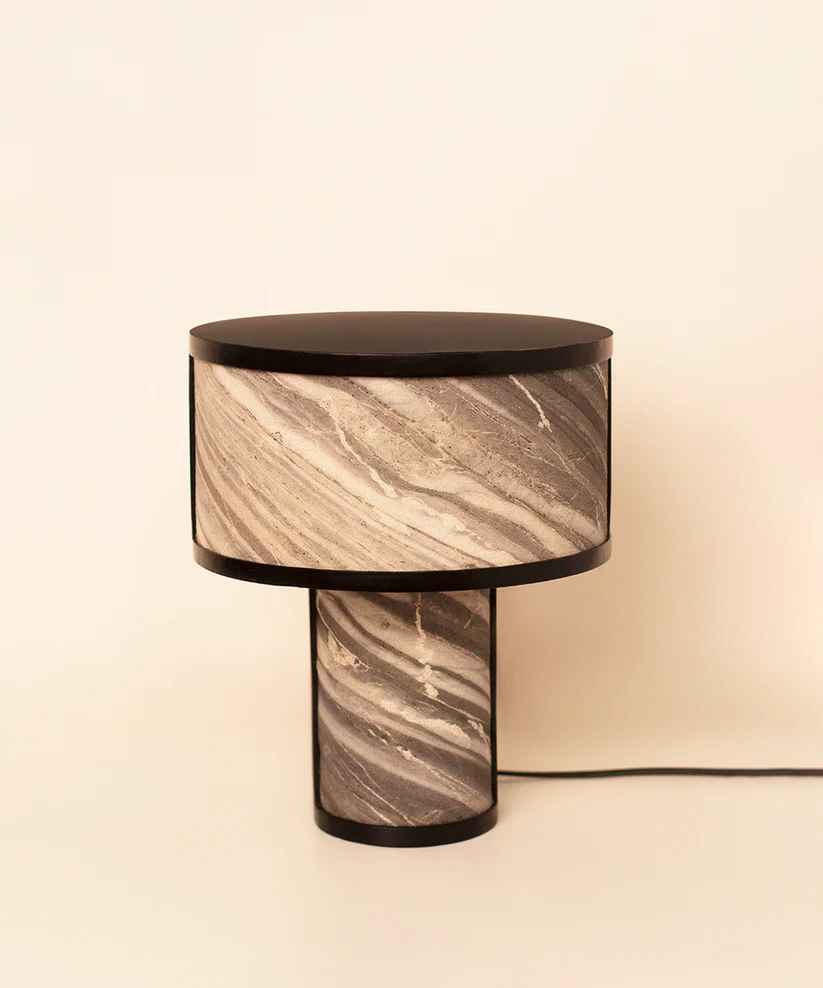 Cleo Table Lamp - Indian Autumn Slate