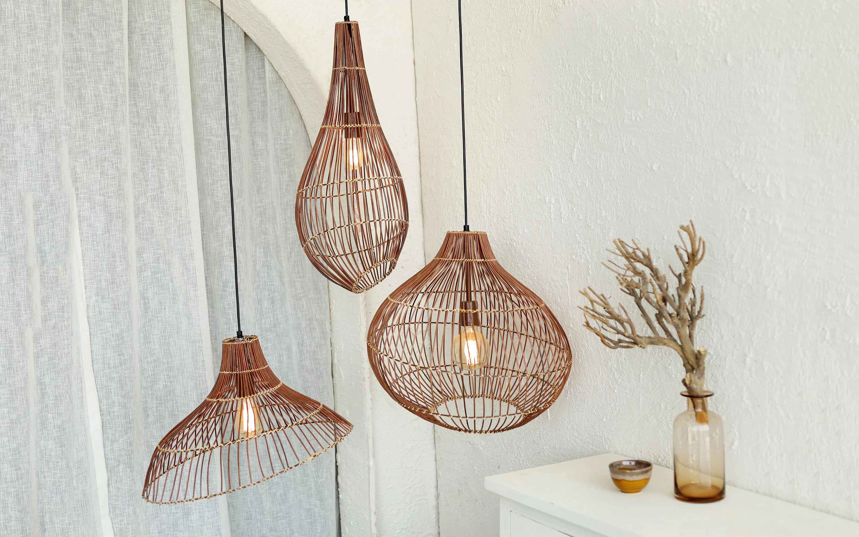 Kurashi Drop Hanging Lamp