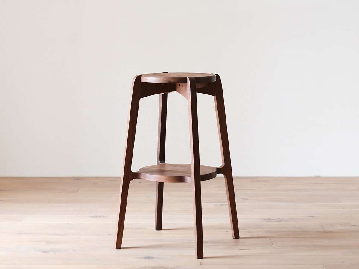 Leather Slope Counter Stool
