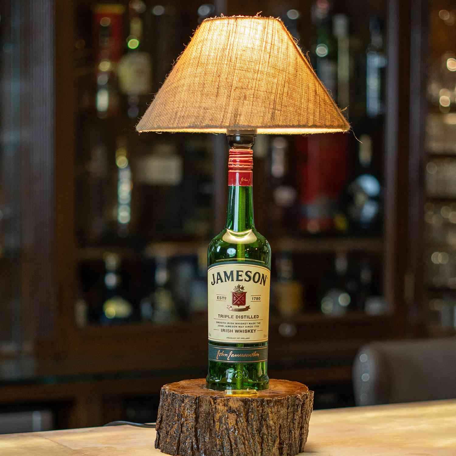 Log Lamp