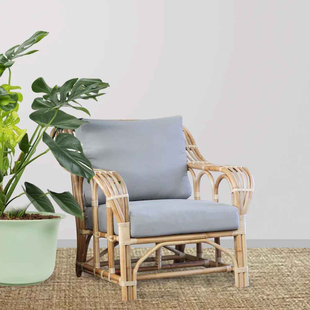 Driftwood Delight Rattan Table