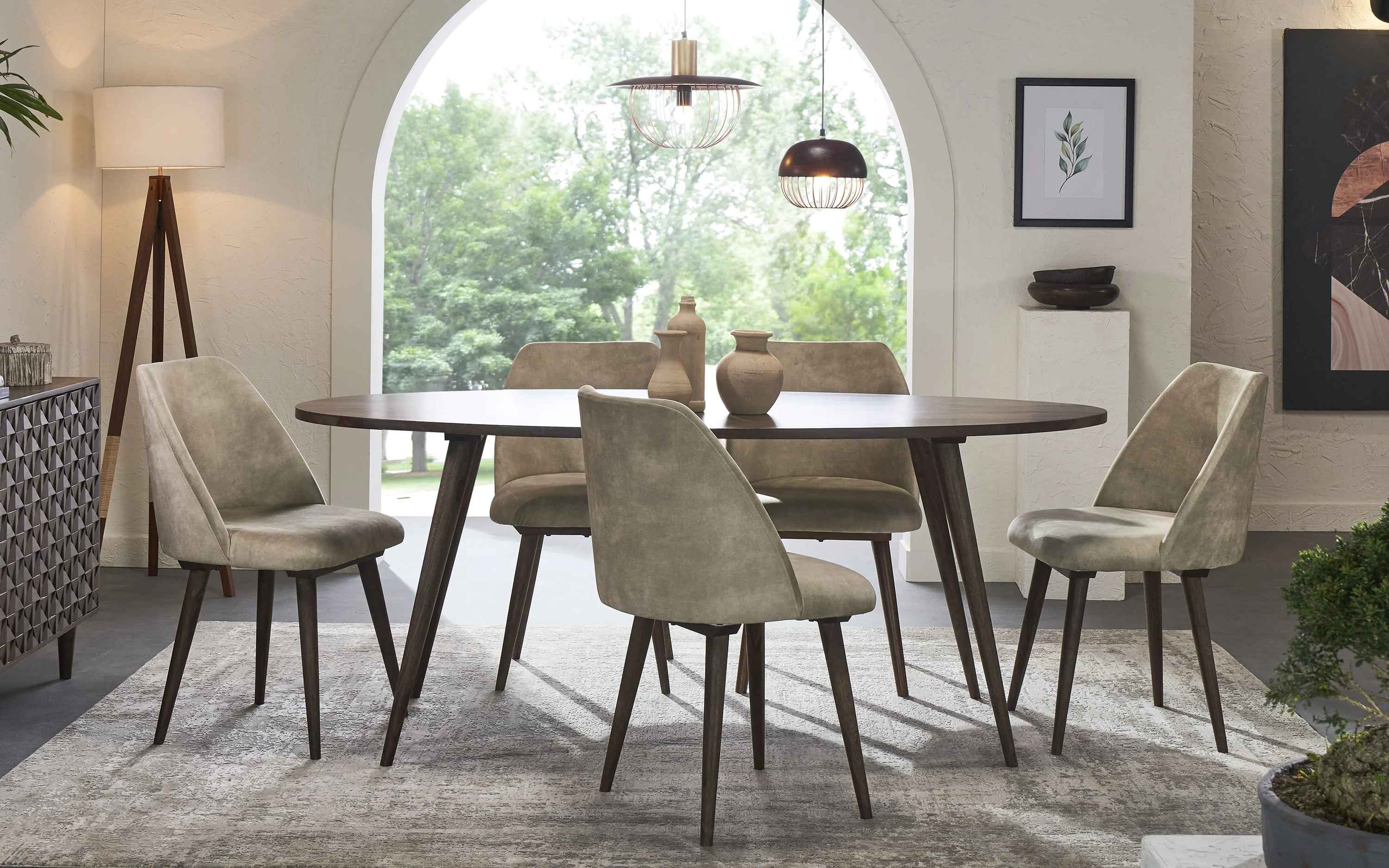 Metric Dining Table 6 Seater