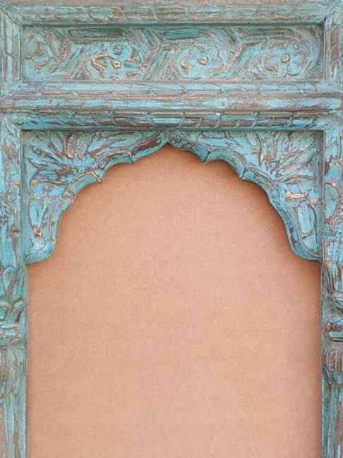 The Mehrab White Jaali Mirror