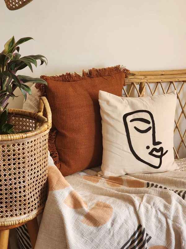 Raha Fringe pillow