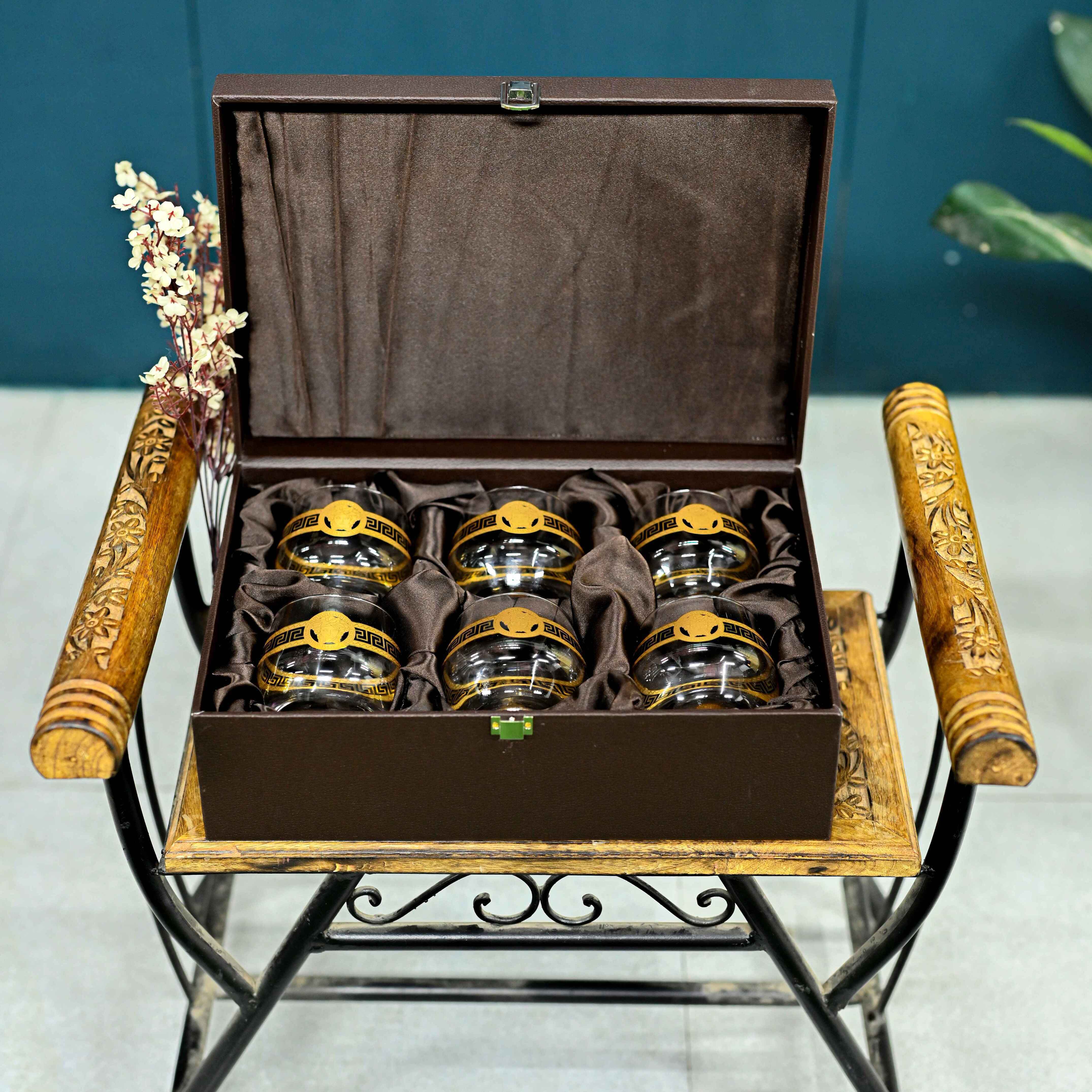 European Decanter With Glasses And Ice Bucket