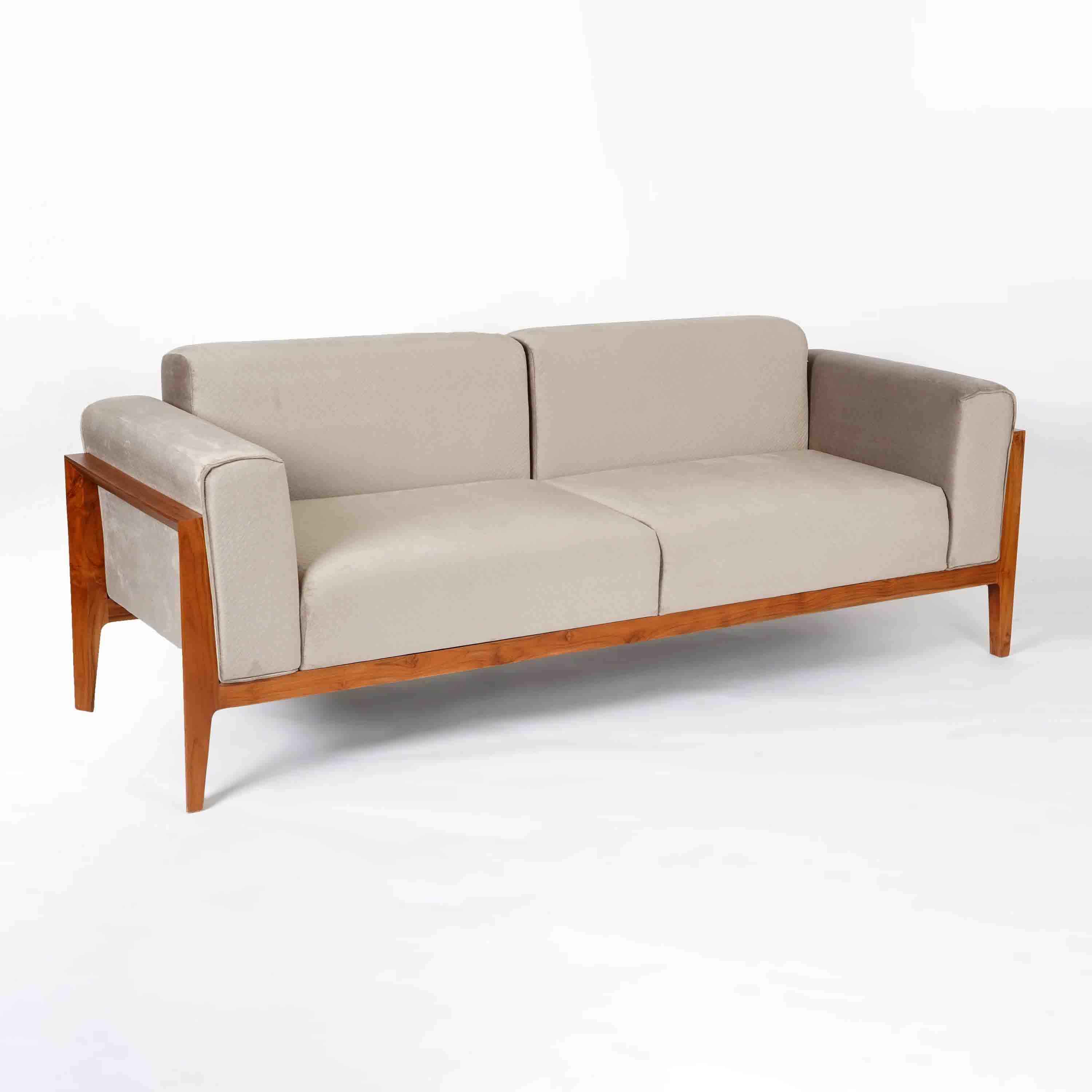 Adams Chaise Sectional Sofa With Ottoman