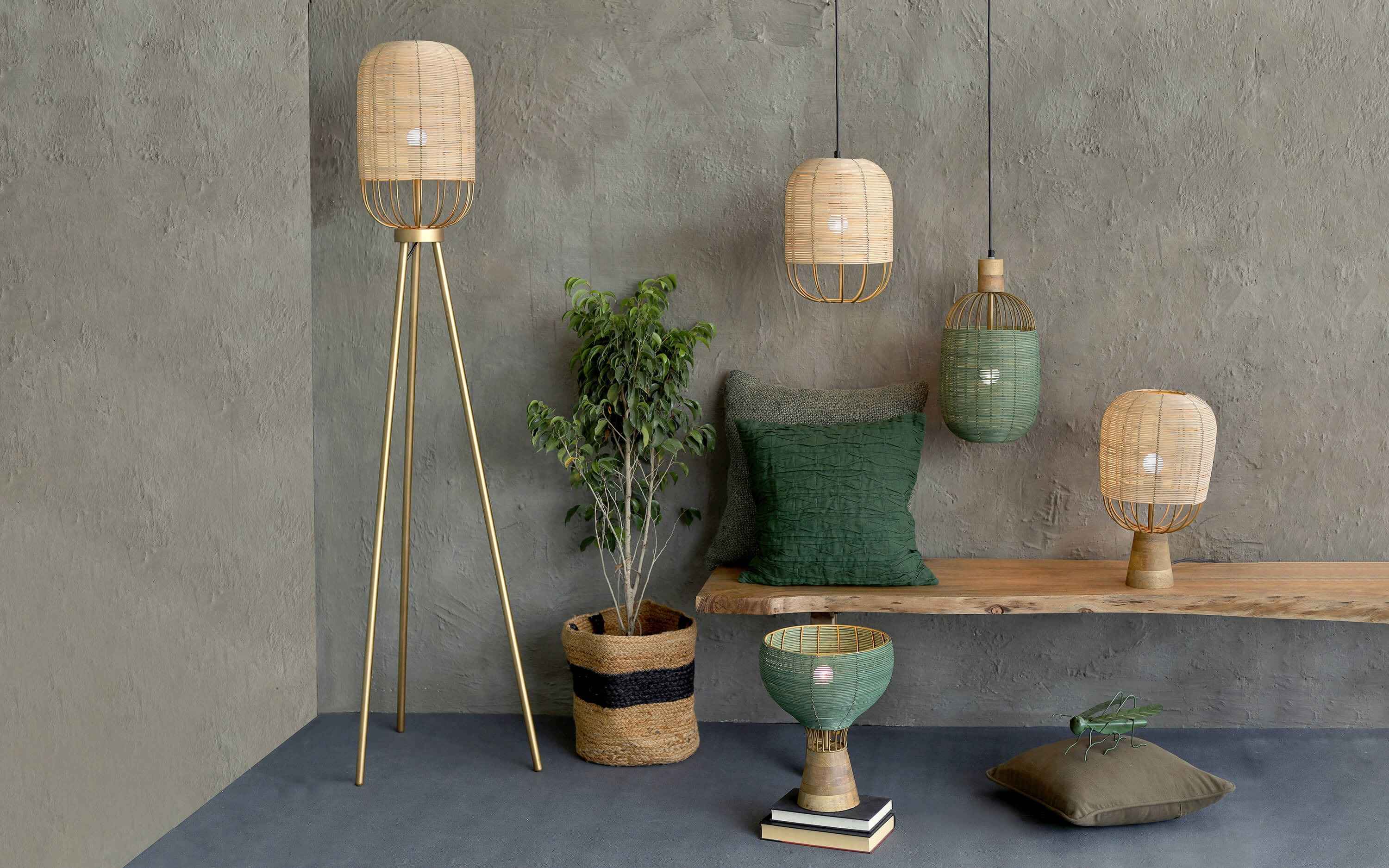 Kurashi Drop Hanging Lamp