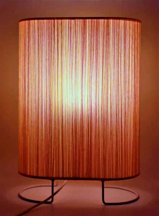 Diamond Cane Table Lamp