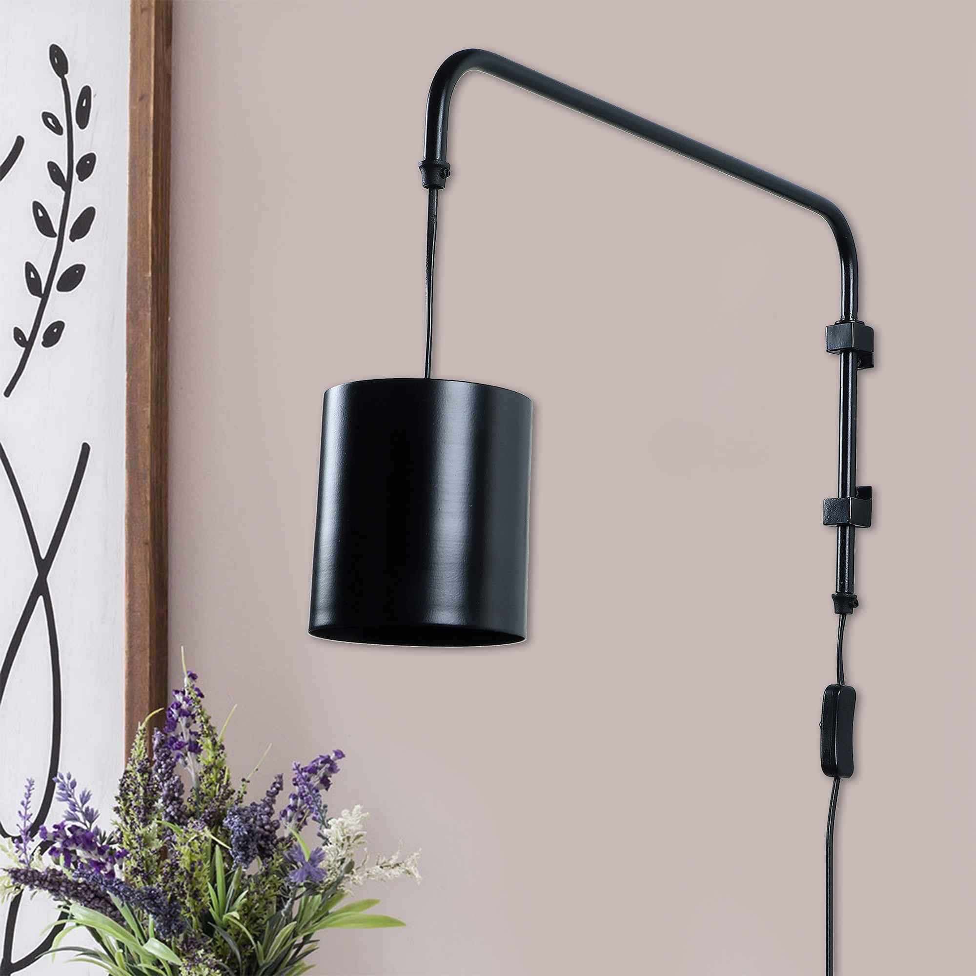 Art Deco Metal Wall Light